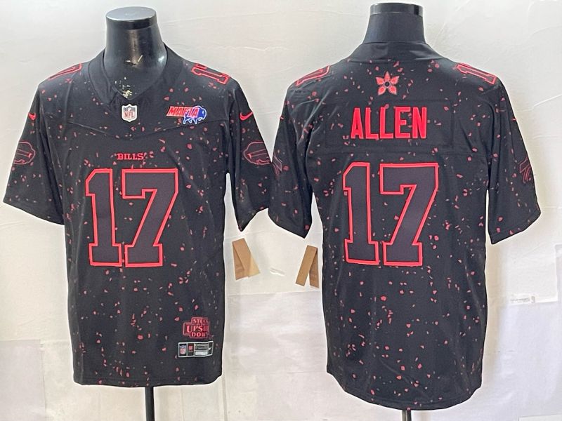 Men 2026 Buffalo Bills #17 Allen Black 4th generations Nike Limited NFL Jersey 02